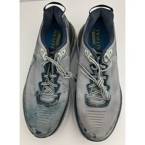 Hoka Bondi 5 Running Shoes Gray Athletic Sneakers size 11